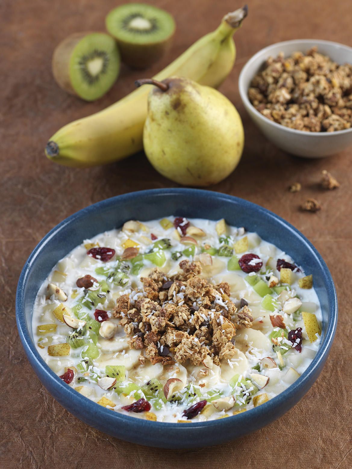 Buddha bowl du matin (Muesli croustillant choco-amande)