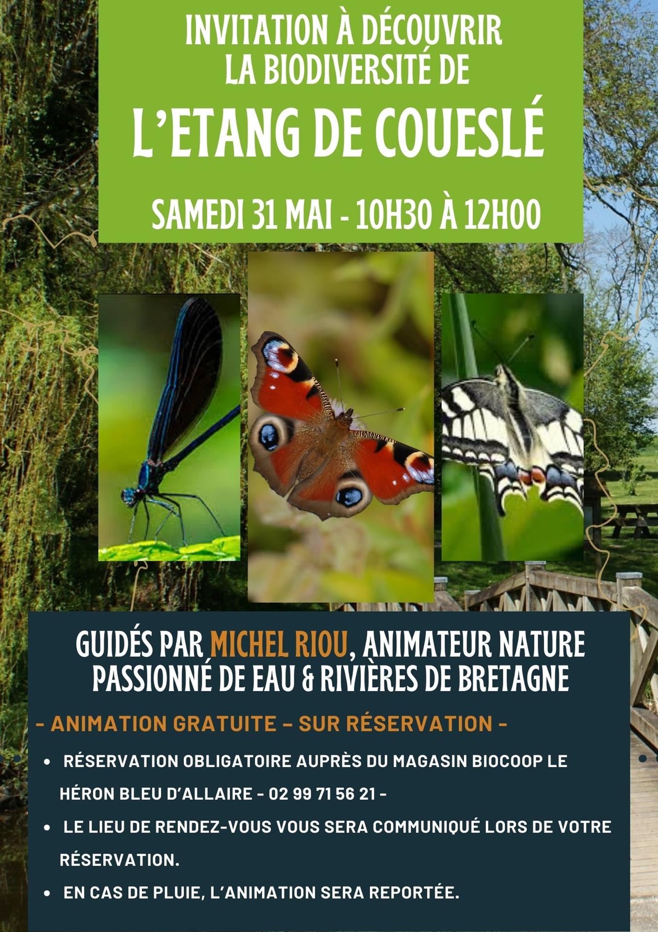 Animation nature avec Eau et Rivières de Bretagne