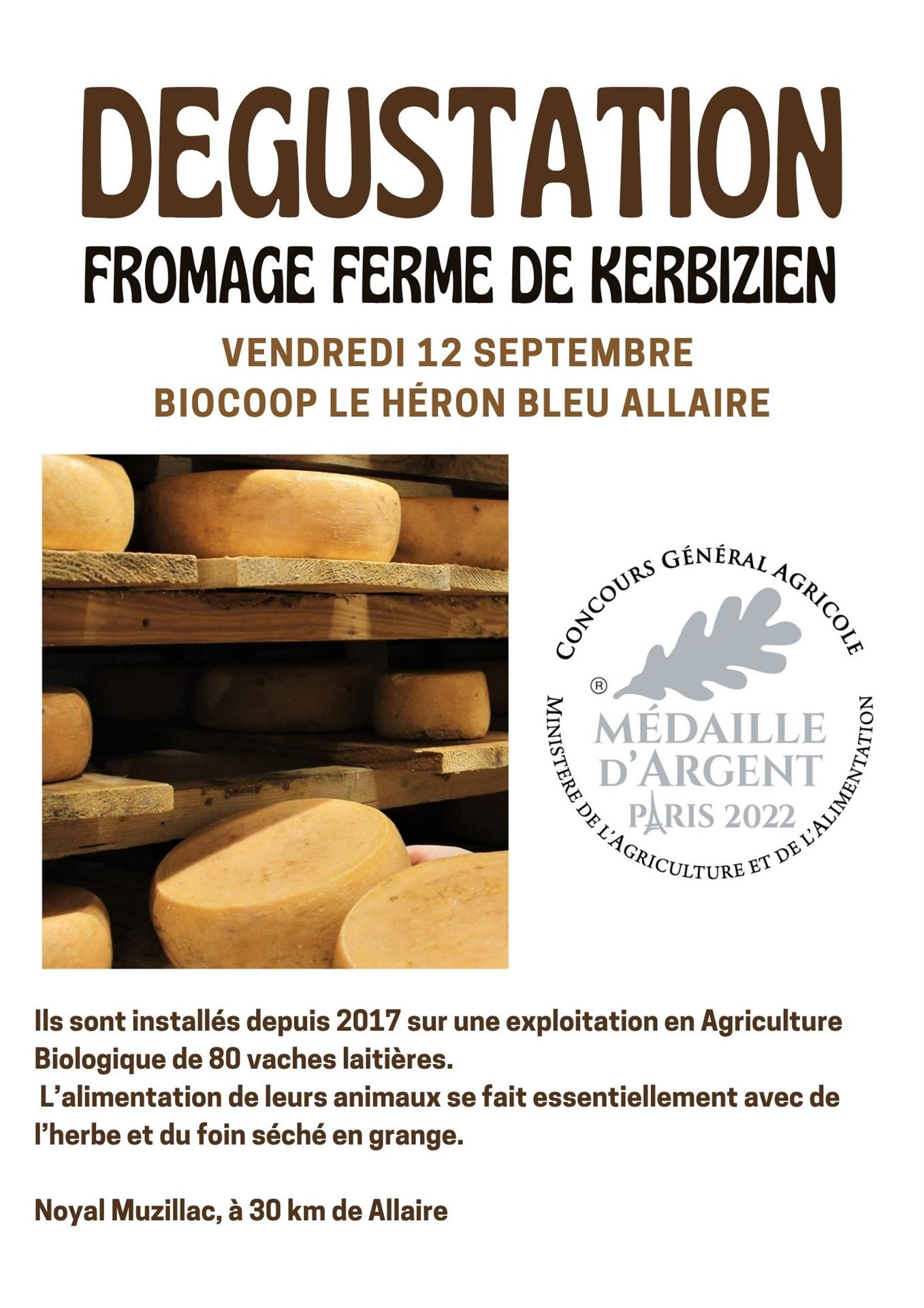Dégustation : La Ferme de Kerbizien